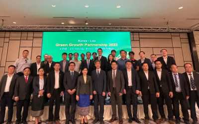 The first Korea-Lao Green Growth Partnership 2022 held in Lao PDR